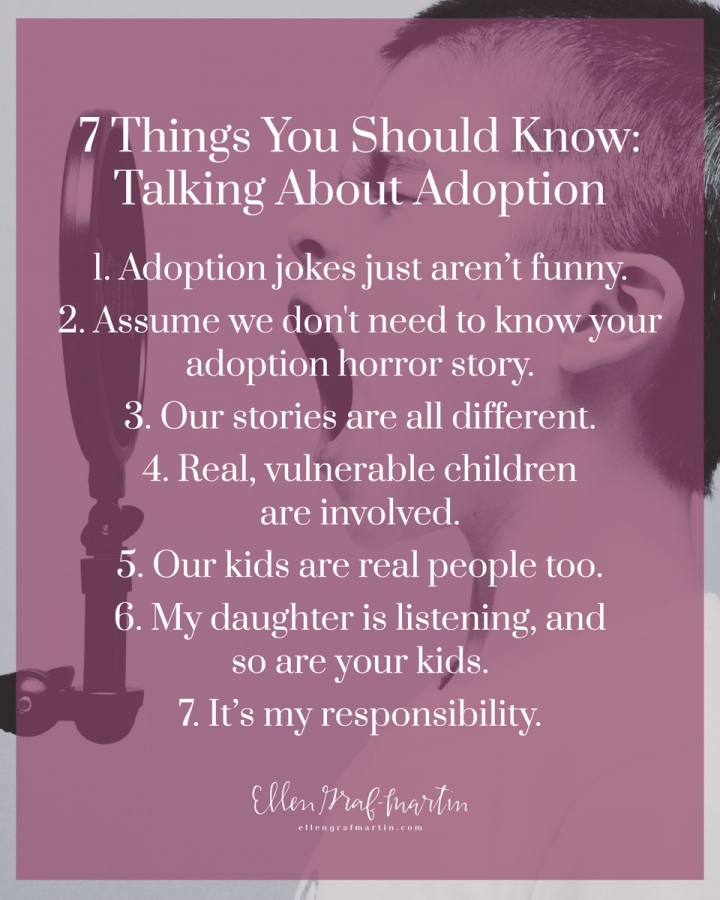 Talking About Adoption - 7 Things You Should Know