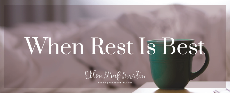 When Rest is Best header