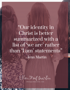 EP Member Spotlight ~ Jenn Martin: A Distorted Identity quote