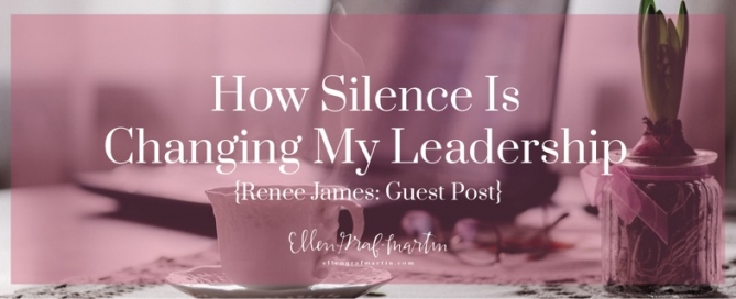 EP Member Spotlight ~ Renee James: How Silence Is Changing My Leadership