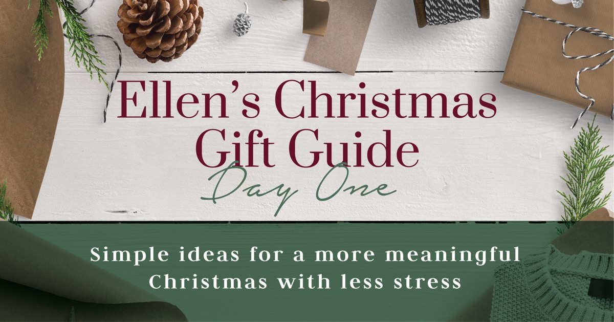 Ellen's Christmas Gift Guide - Day One