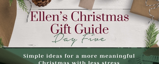 Ellen's Christmas Gift Guide - Day Five