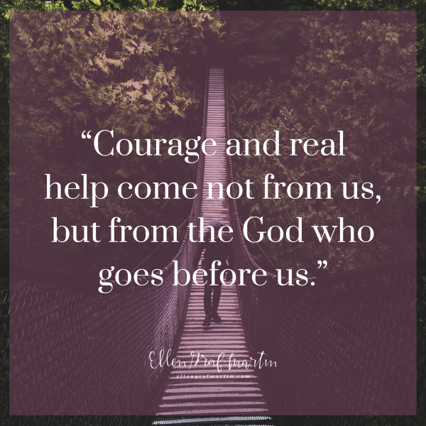 On Finding Real Courage quote