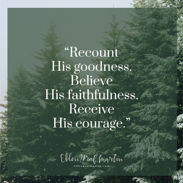 Courageous Christmas {Part 2} - Goodness