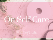 On Self Care