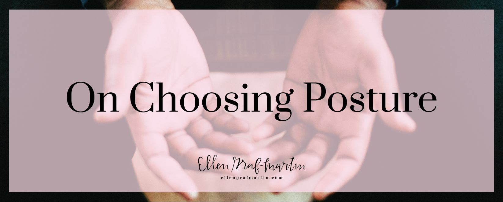 On Choosing Posture